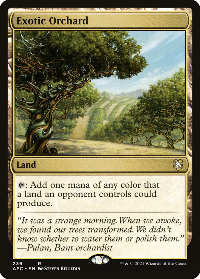 Exotic Orchard - Forgotten Realms Commander (AFC)