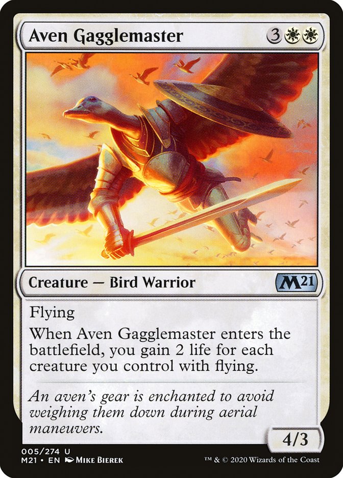 Aven Gagglemaster - [Foil] Core Set 2021 (M21)
