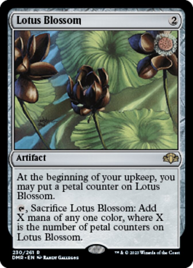 Lotus Blossom - [Foil] Dominaria Remastered (DMR)
