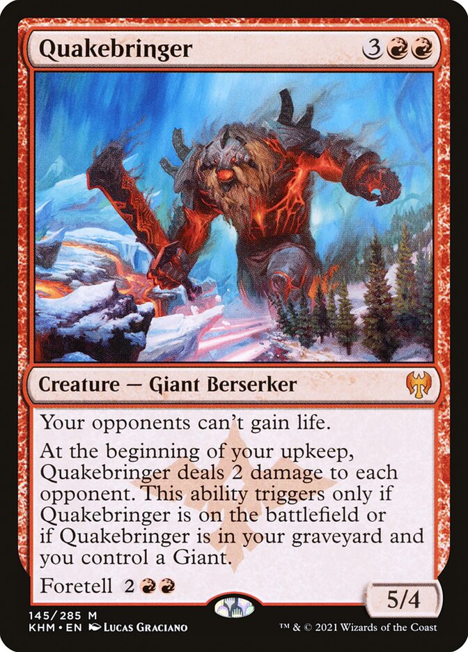 Quakebringer - [Foil] Kaldheim (KHM)