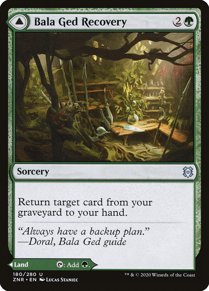 Bala Ged Recovery // Bala Ged Sanctuary - [Foil] Zendikar Rising (ZNR)