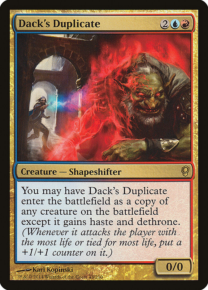 Dack's Duplicate - [Foil] Conspiracy (CNS)