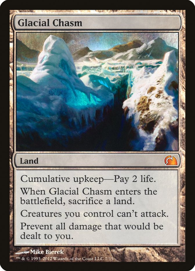 Glacial Chasm - [Foil] From the Vault: Realms (V12)