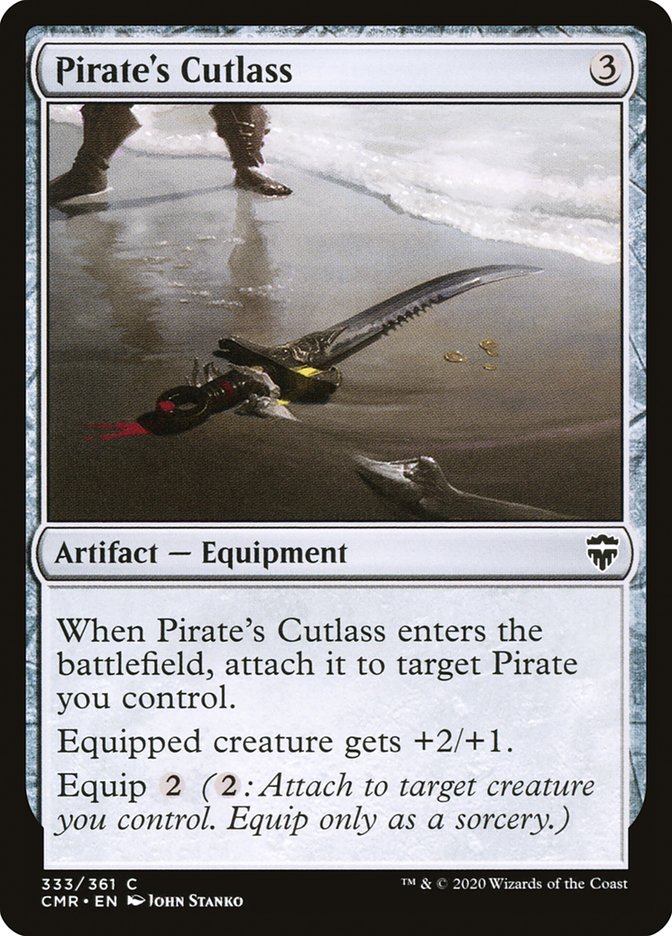 Pirate's Cutlass - Commander Legends (CMR)