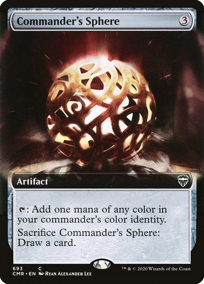 Commander's Sphere - [Foil, Extended Art] Commander Legends (CMR)