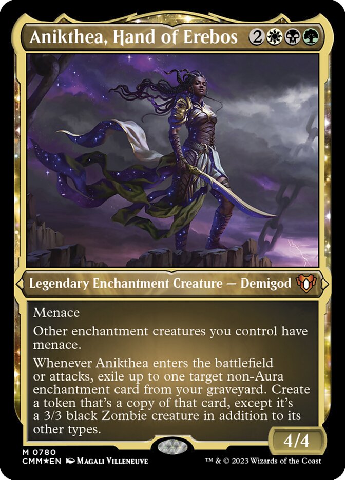 Anikthea, Hand of Erebos - [Etched Foil] Commander Masters (CMM)
