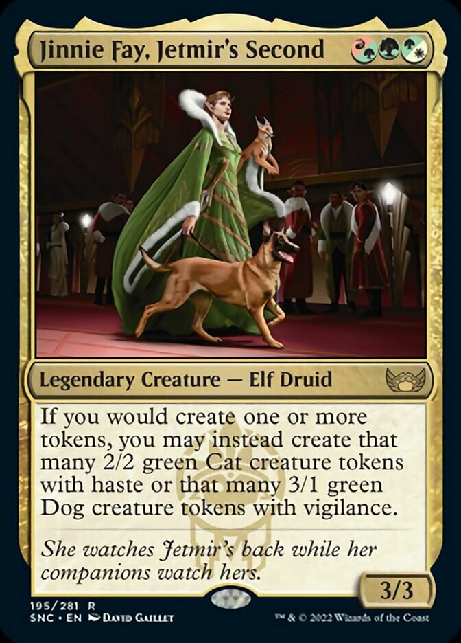 Jinnie Fay, Jetmir's Second - [Foil] Streets of New Capenna (SNC)