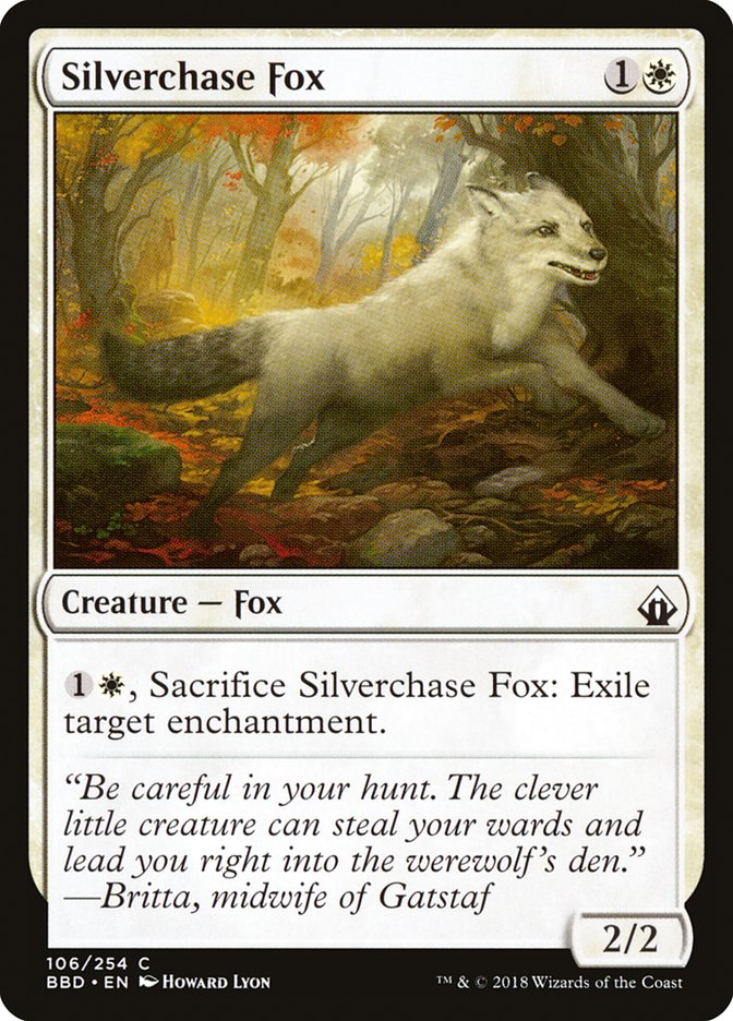 Silverchase Fox - [Foil] Battlebond (BBD)