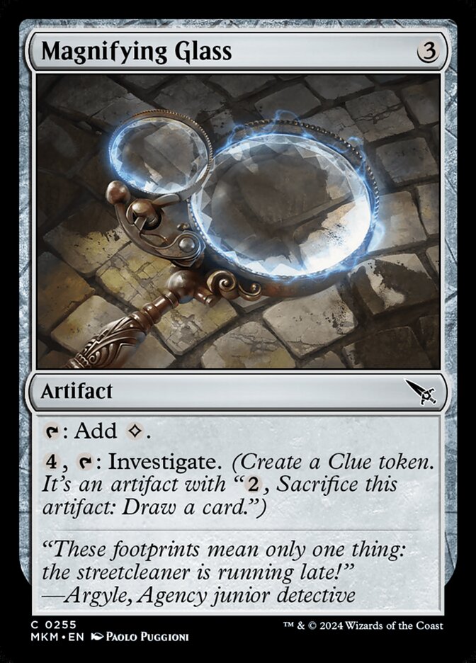 Magnifying Glass - Murders at Karlov Manor (MKM)