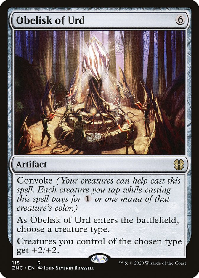 Obelisk of Urd - [Foil] Zendikar Rising Commander (ZNC)