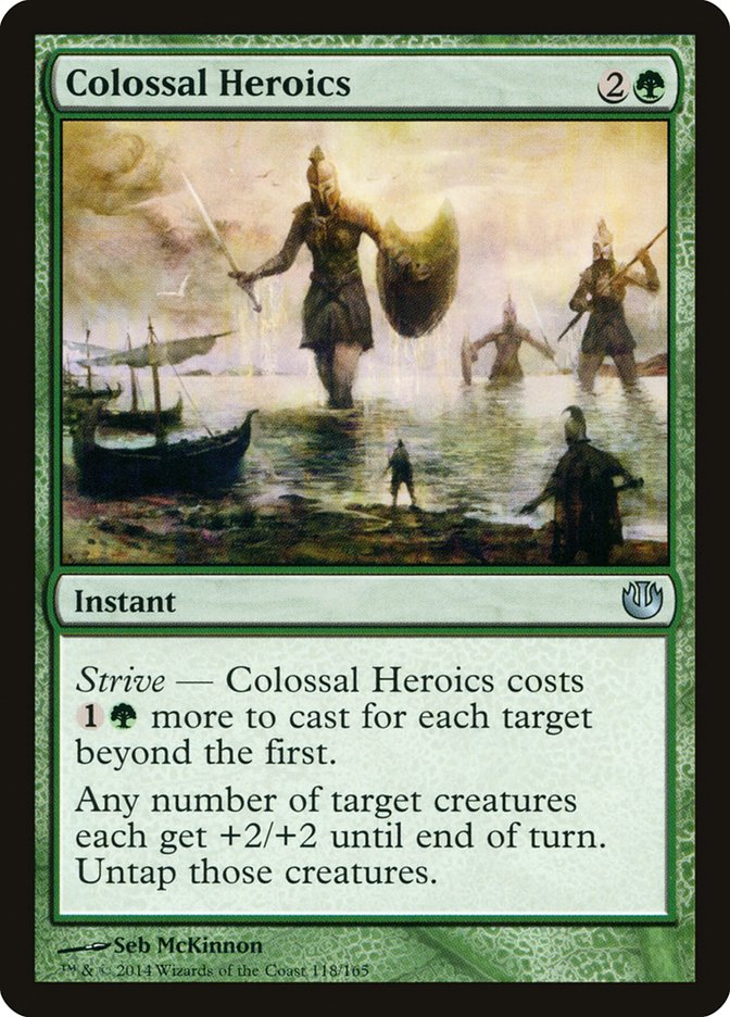 Colossal Heroics - [Foil] Journey into Nyx (JOU)