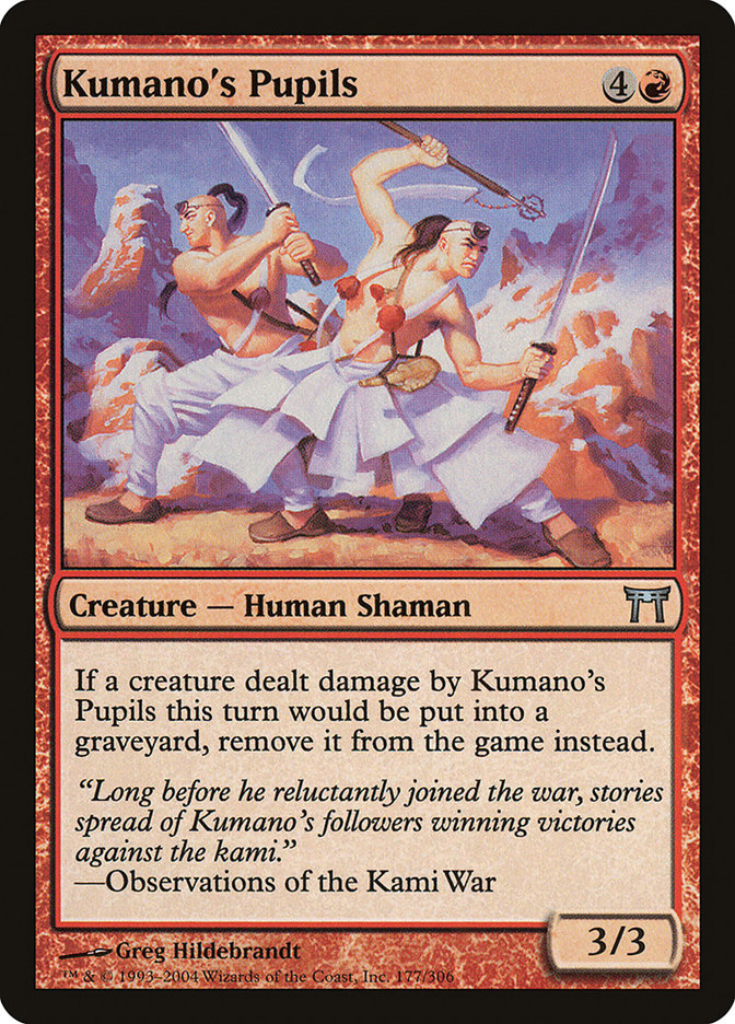 Kumano's Pupils - [Foil] Champions of Kamigawa (CHK)