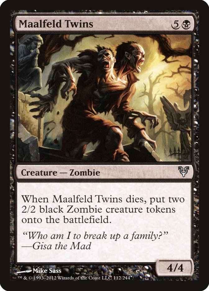 Maalfeld Twins - [Foil] Avacyn Restored (AVR)