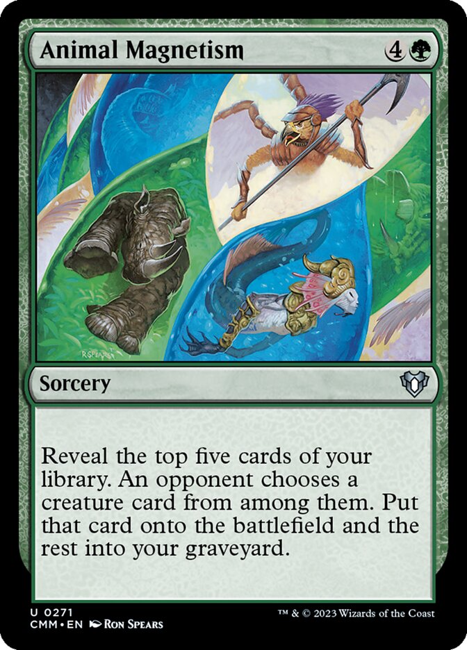 Animal Magnetism - [Foil] Commander Masters (CMM)