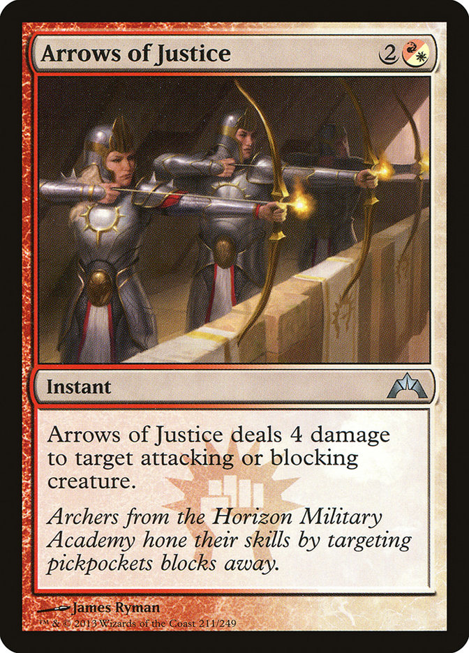 Arrows of Justice - [Foil] Gatecrash (GTC)