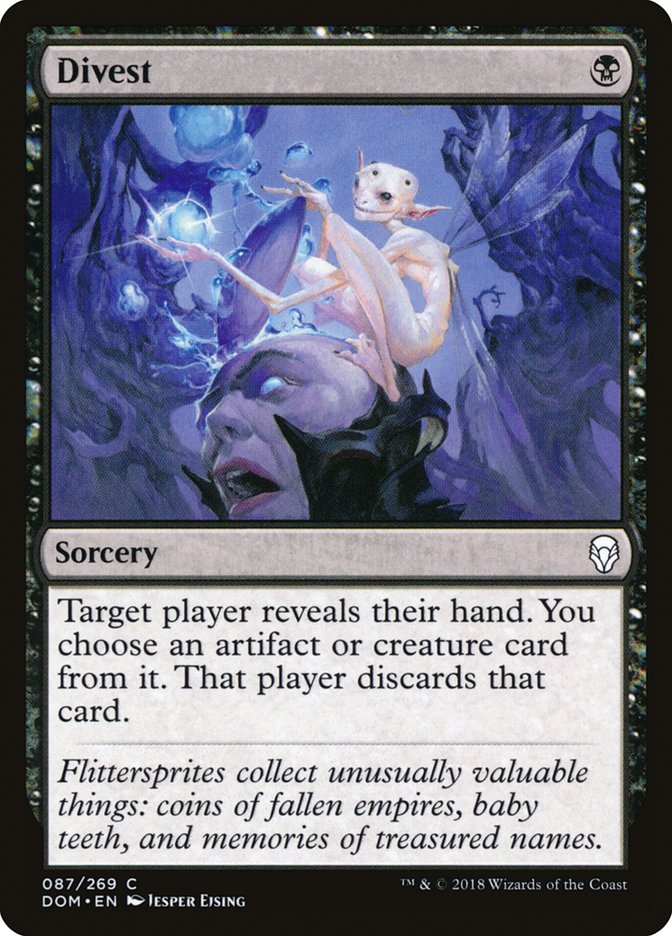 Divest - [Foil] Dominaria (DOM)