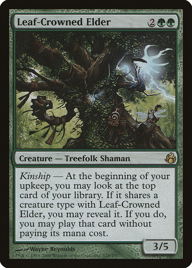 Leaf-Crowned Elder - [Foil] Morningtide (MOR)