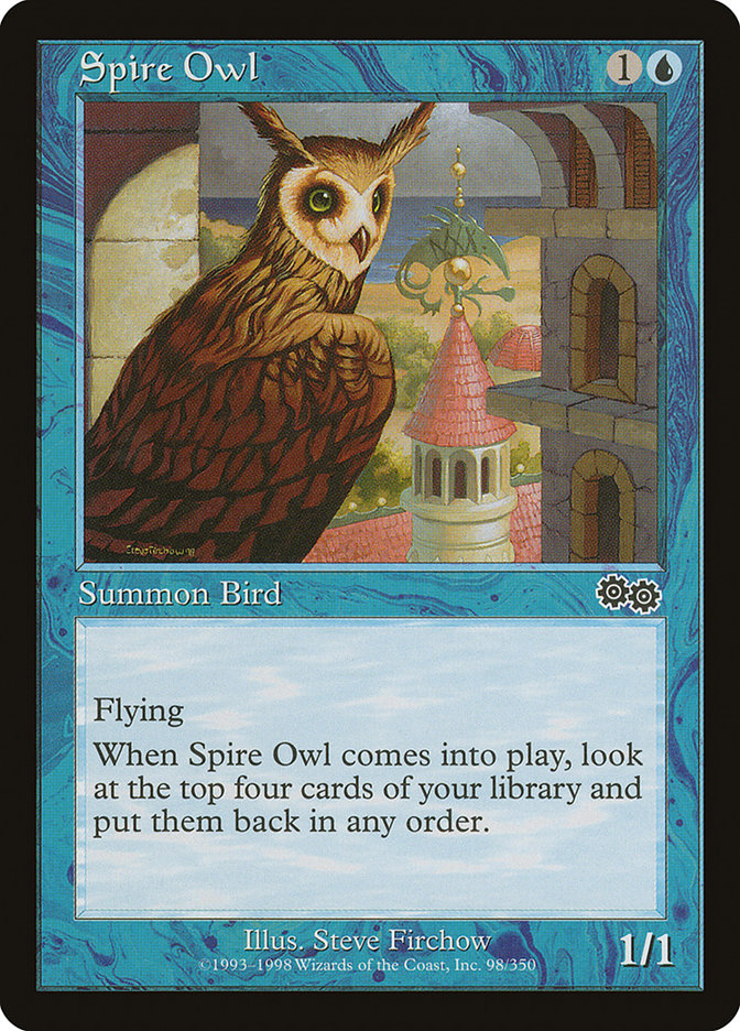 Spire Owl - [Retro Frame] Urza's Saga (USG)