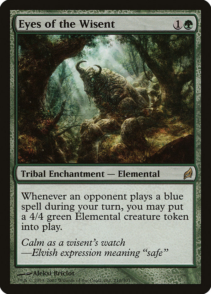 Eyes of the Wisent - [Foil] Lorwyn (LRW)