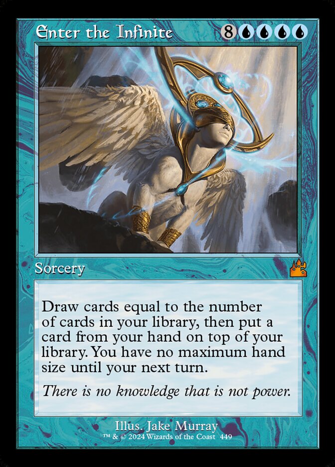 Enter the Infinite - [Retro Frame] Ravnica Remastered (RVR)