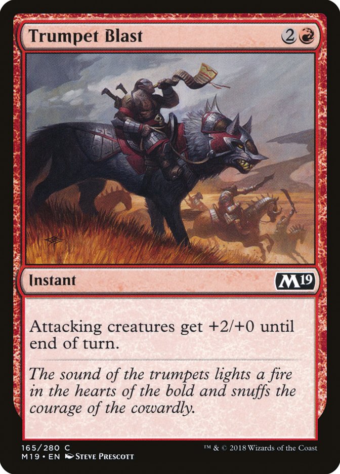Trumpet Blast - [Foil] Core Set 2019 (M19)