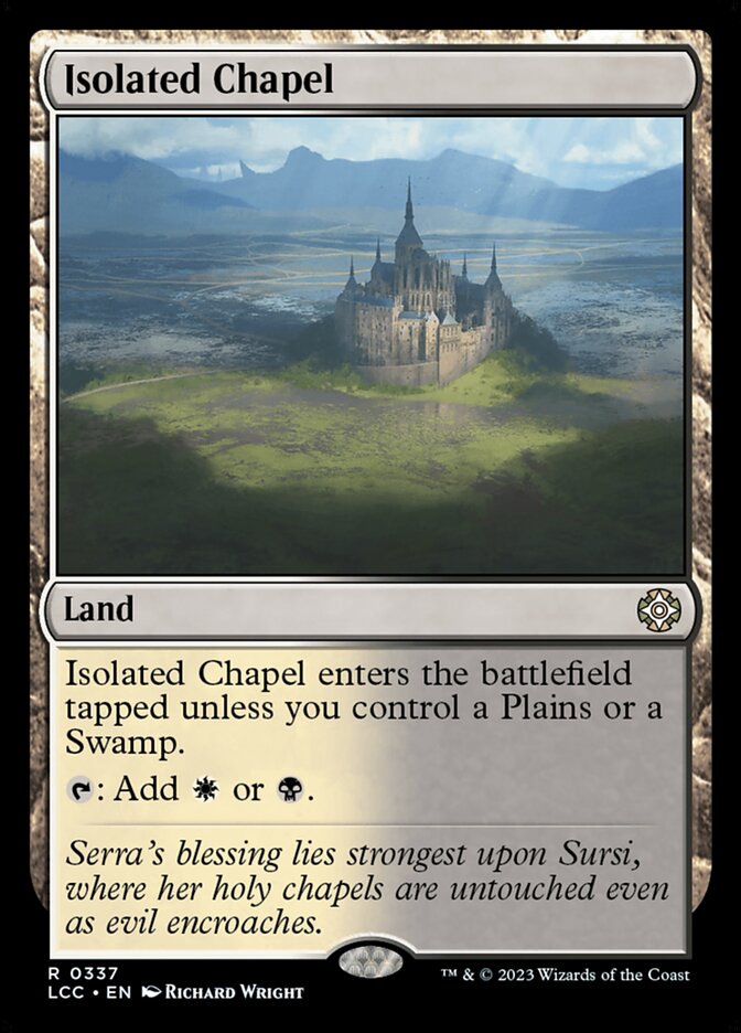 Isolated Chapel - Lost Caverns of Ixalan Commander (LCC)