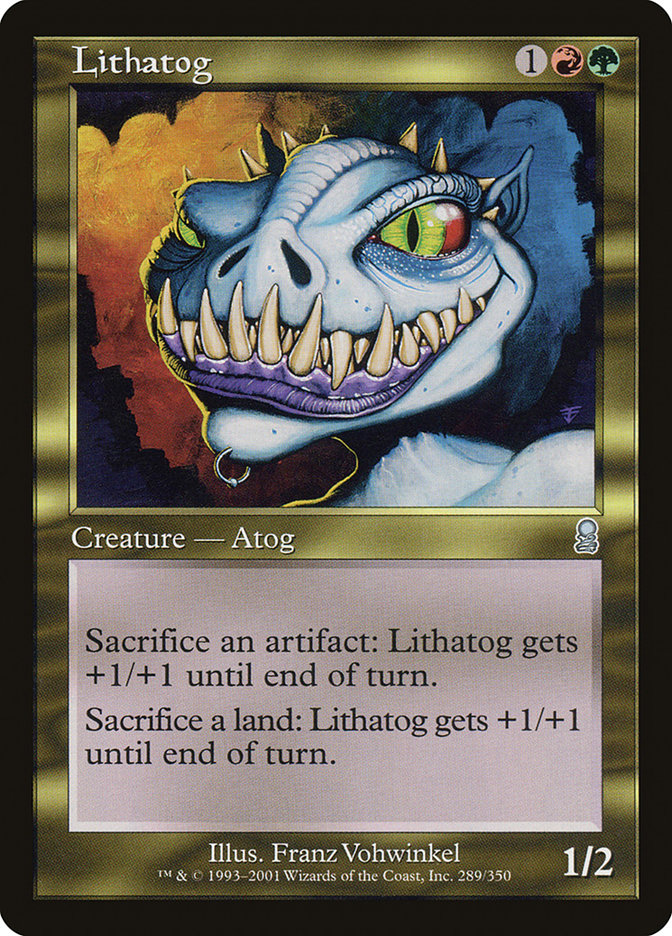 Lithatog - [Foil, Retro Frame] Odyssey (ODY)