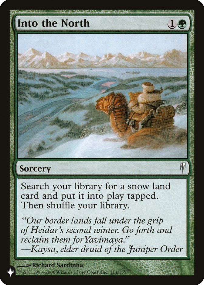 Into the North - [Foil] The List (PLIST)