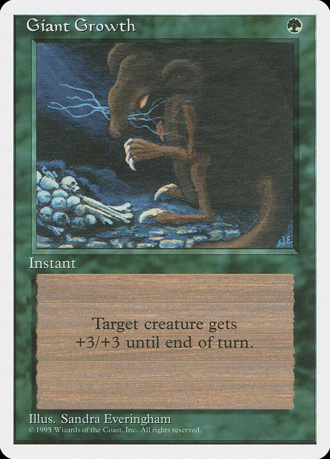 Giant Growth - Fourth Edition (4ED)