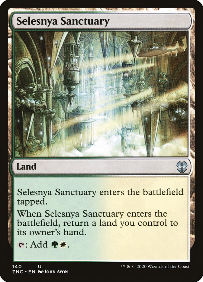 Selesnya Sanctuary - [Foil] Zendikar Rising Commander (ZNC)