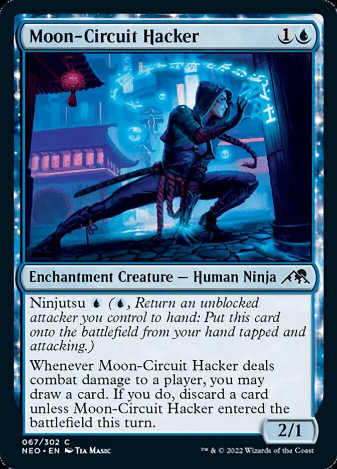 Moon-Circuit Hacker - [Foil] Kamigawa: Neon Dynasty (NEO)