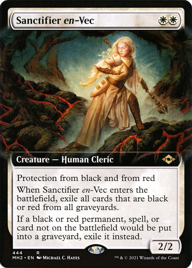 Sanctifier en-Vec - [Foil, Extended Art] Modern Horizons 2 (MH2)