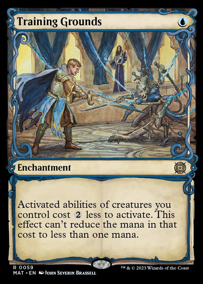 Training Grounds - [Foil, Showcase] March of the Machine: The Aftermath (MAT)