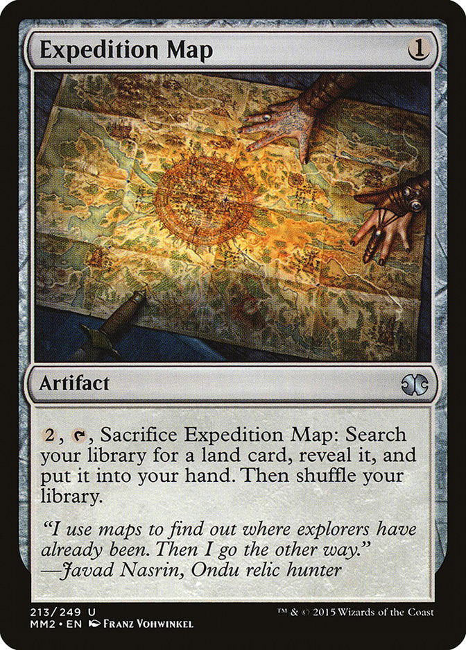 Expedition Map - [Foil] Modern Masters 2015 (MM2)
