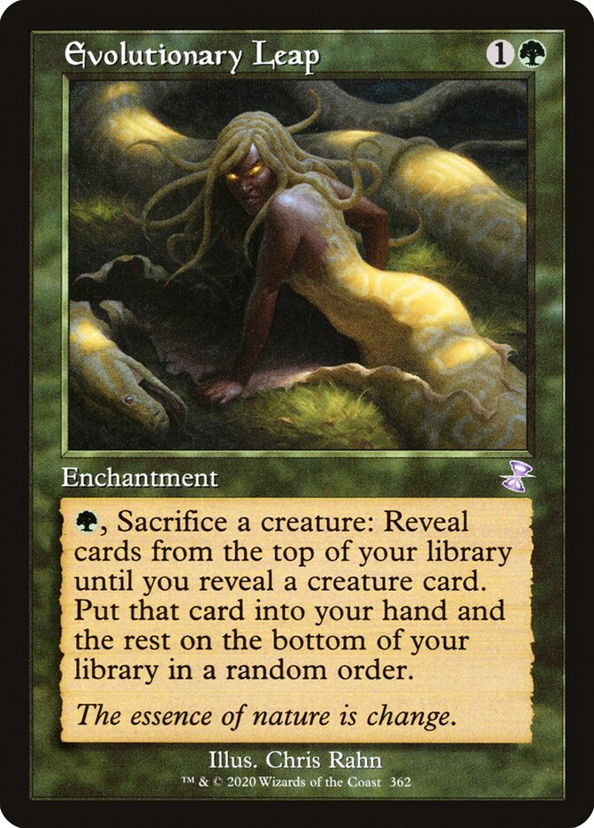 Evolutionary Leap - [Foil, Retro Frame] Time Spiral Remastered (TSR)