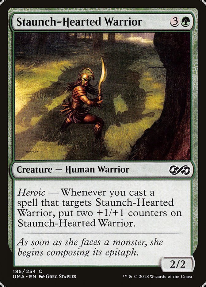 Staunch-Hearted Warrior - [Foil] Ultimate Masters (UMA)