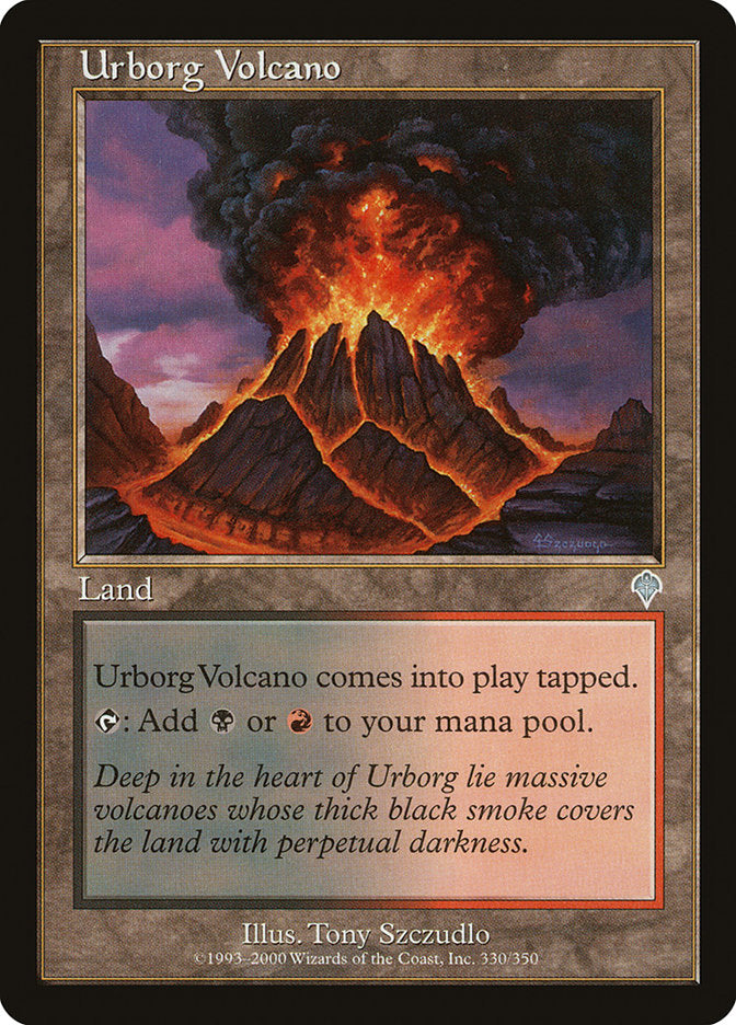 Urborg Volcano - [Retro Frame] Invasion (INV)