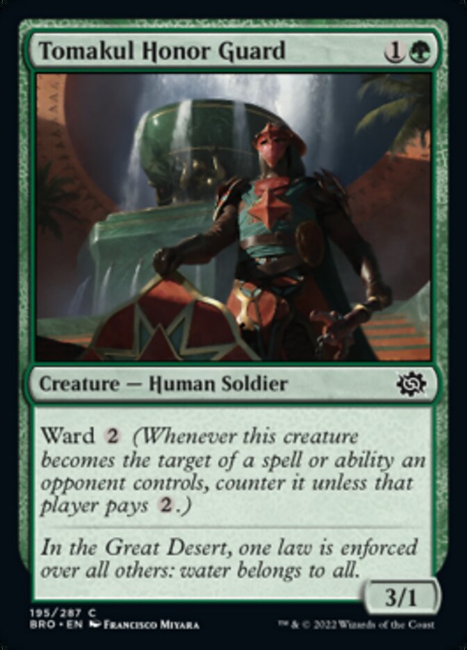 Tomakul Honor Guard - [Foil] The Brothers' War (BRO)