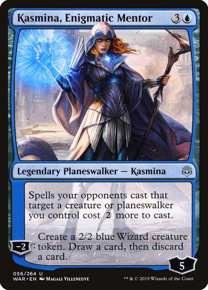 Kasmina, Enigmatic Mentor - [Foil] War of the Spark (WAR)