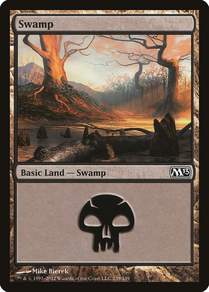 Swamp (239) - [Foil] Magic 2013 (M13)