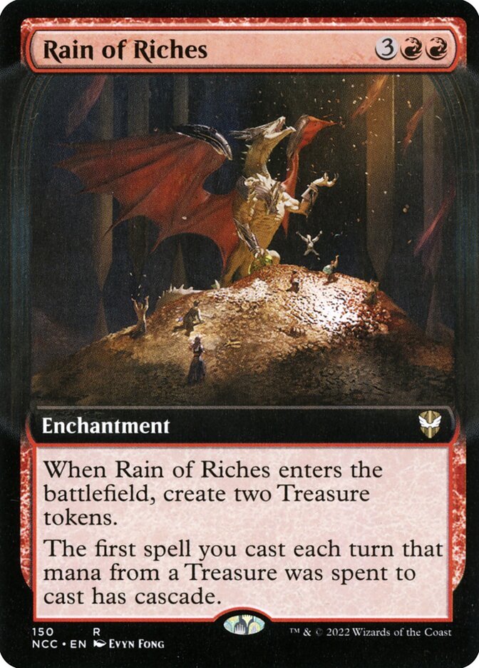 Rain of Riches - [Foil, Extended Art] New Capenna Commander (NCC)