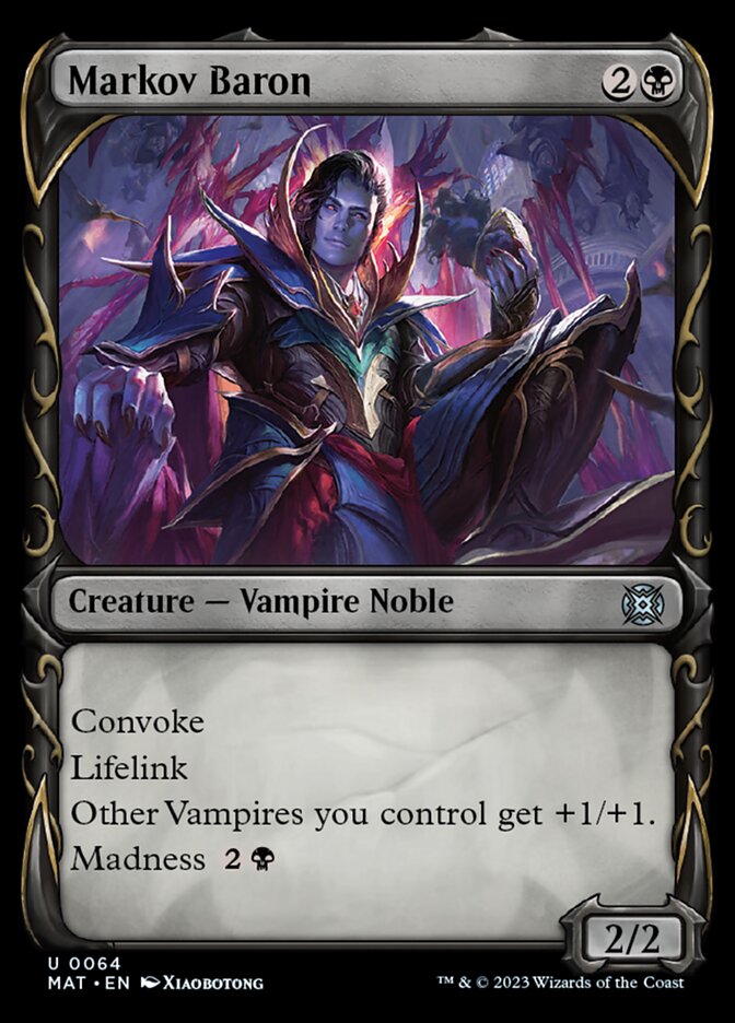 Markov Baron - [Foil, Showcase] March of the Machine: The Aftermath (MAT)