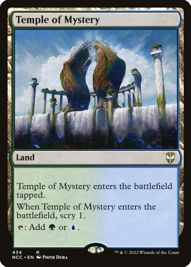 Temple of Mystery - [Foil] New Capenna Commander (NCC)