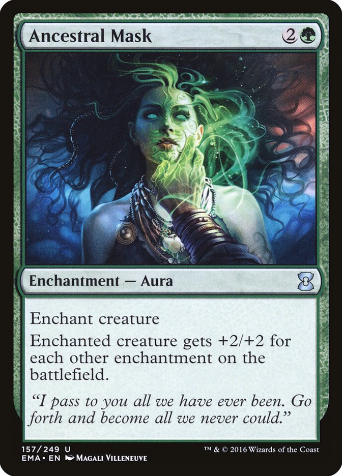 Ancestral Mask - [Foil] Eternal Masters (EMA)