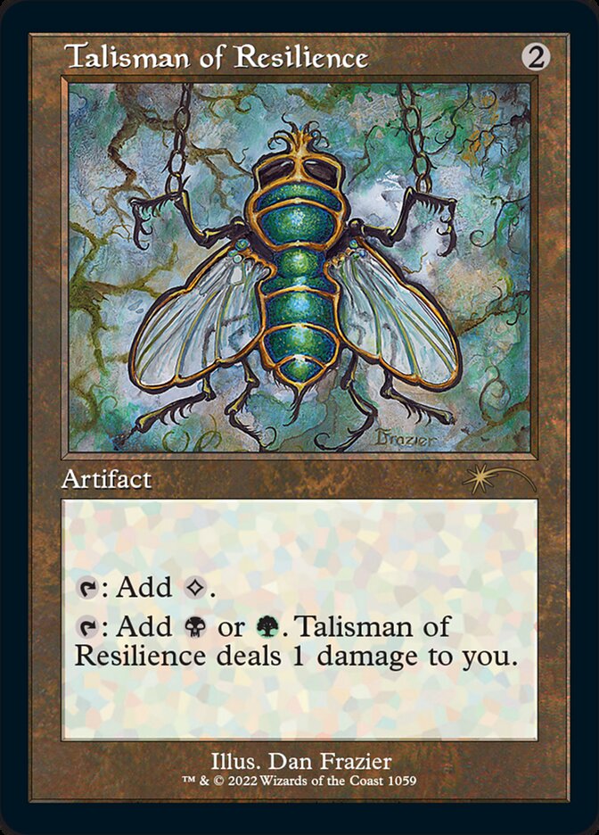 Talisman of Resilience (1059) - [Etched Foil] Secret Lair Drop (SLD)