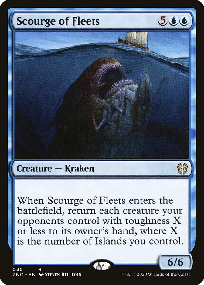 Scourge of Fleets - [Foil] Zendikar Rising Commander (ZNC)
