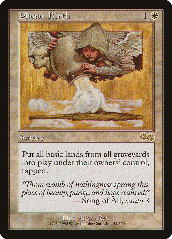 Planar Birth - [Retro Frame] Urza's Saga (USG)