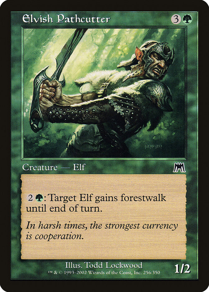Elvish Pathcutter - [Retro Frame] Onslaught (ONS)