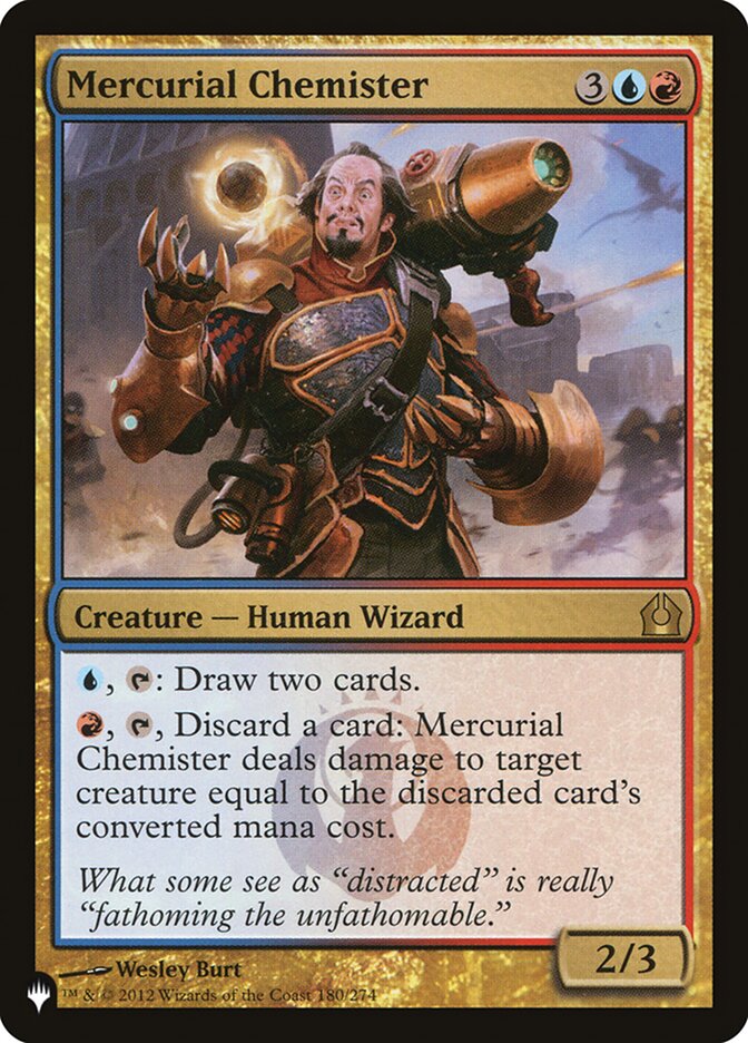Mercurial Chemister - [Foil] The List (PLIST)