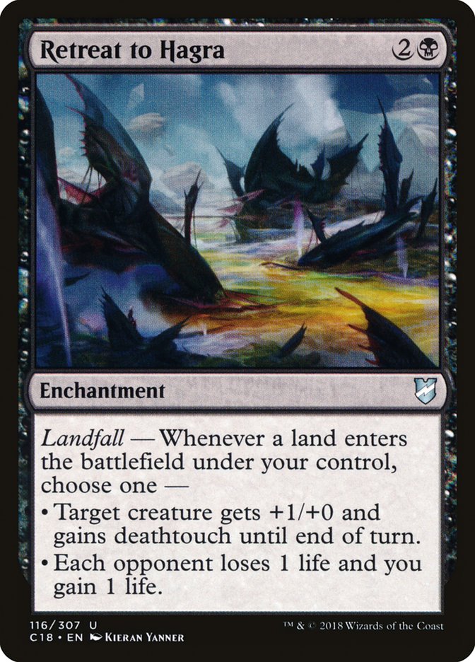 Retreat to Hagra - Commander 2018 (C18)